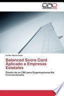 Balanced Score Card Aplicado A Empresas Estatales