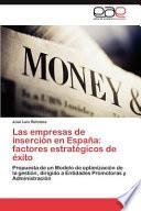 Las Empresas De Inserción En Españ