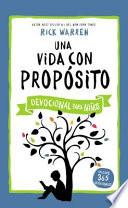 Una Vida Con Proposito   Devocional Para Ninos