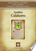 Apellido Calahorro