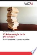 Epistemología De La Psicologí