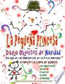 La Pequeña Princesa Dibuja Objetos De Navidad Feliz Navidad Conecte La Línea De Puntos Use Impresiones Decorar Recuerdo Alentar Creatividad