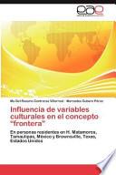 Influencia De Variables Culturales En El Concepto Frontera
