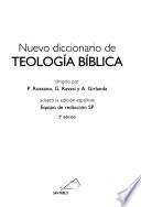 Nuevo Diccionario De Teología Bíblica