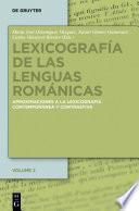 Lexicografía De Las Lenguas Románicas