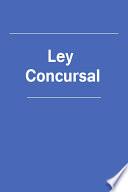 Ley Concursal