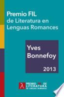 Yves Bonnefoy. Premio Fil De Literatura En Lenguas Romances 2013