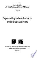 Programacion Para La Modernizacion Productiva En Los Noventa