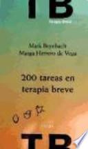 200 Tareas En Terapia Breve