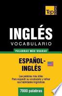Vocabulario Espanol Ingles Americano   7000 Palabras Mas Usadas