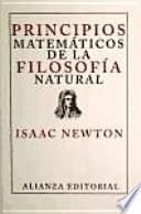 Principios Matemáticos De La Filosofía Natural