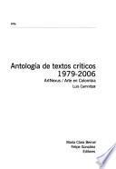 Antología De Textos Críticos 1979 2006