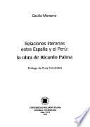 Relaciones Literarias Entre España Y El Perú