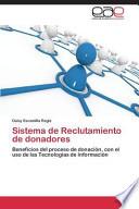 Sistema De Reclutamiento De Donadores