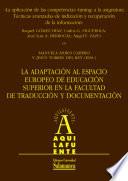 La Aplicación De Las Competencias Tuning A La Asignatura Técnicas Avanzadas De Indización Y Recuperación De La Información