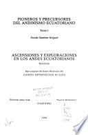 Ascensiones Y Exploraciones En Los Andes Ecuatorianos