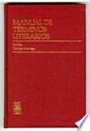 Manual De Términos Literarios