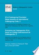 Ifla Cataloguing Principles