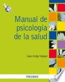 Manual De Psicología De La Salud