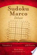Sudoku Marco Deluxe   Volumen 3   468 Puzzles