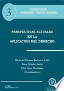 Perspectivas Actuales En La Aplicación Del Derecho