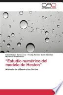 Estudio Numérico Del Modelo De Heston