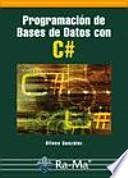 Programación De Bases De Datos Con C#