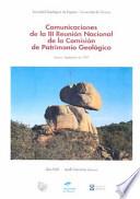 Comunicaciones De La Iii Reunión Nacional De La Comisión De Patrimonio Geológico