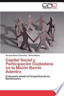 Capital Social Y Participación Ciudadana En La Misión Barrio Adentro