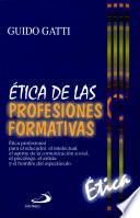 Ética De Las Profesiones Formativas