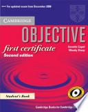 Objective First Certificate Student S Book With Answers And 100 Tips Writing Booklet Pack Spanish Edition