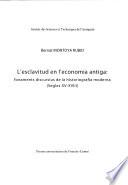 L Esclavitud En L Economia Antiga