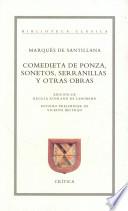 Comedieta De Ponza, Sonetos, Serranillas Y Otras Obras