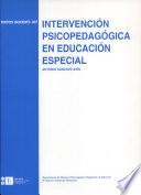 Intervención Psicopedagógica En Educación Especial