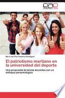 El Patriotismo Martiano En La Universidad Del Deporte
