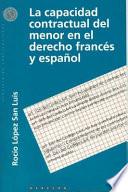 La Capacidad Contractual Del Menor En El Derecho Francés Y Español