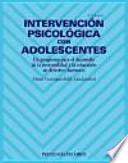 Intervención Psicológica Con Adolescentes