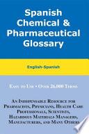 Spanish Chemical And Pharmaceutical Glossary
