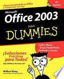 Office 2003 Para Dummies