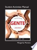 Student Activities Manual For Gente