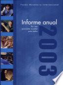 International Monetary Fund Annual Report 2003