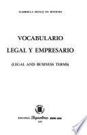 Legal And Business Terms