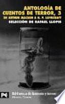 Antología De Cuentos De Terror, 3