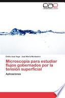 Microscopía Para Estudiar Flujos Gobernados Por La Tensión Superficial