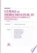 Curso De Derecho Civil Iv Derechos De Familia Y Sucesiones