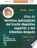 Atlas De Técnicas Quirúrgicas Del Tracto Digestivo Superior Y Del Intestino Delgado + Expertconsult
