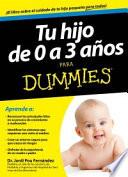 Tu Hijo De 0 A 3 Años Para Dummies
