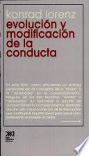 Evolución Y Modificación De La Conducta