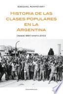 Historia De Las Clases Populares En La Argentina