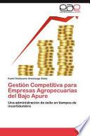 Gestión Competitiva Para Empresas Agropecuarias Del Bajo Apure